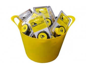 Bucket of 3m Magnetic Tape Measures